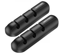 Vention organizador de clips de cable [2 unidades] mini soportes de or