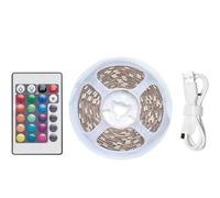 Vention PAAWH Tira luz LED RGB FPC con Control Remoto y Alimentación USB 5V 2m Blanco