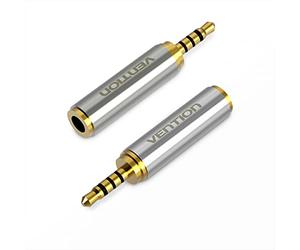 vention Premium Audio Adaptador Jack 3,5 mm hembra a 2,5 mm conector dorado