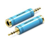 vention Premium Audio Adaptador Jack 6,35 mm hembra a 3,5 mm estéreo conectores dorados
