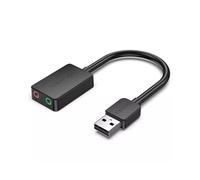 VENTION Sound Card USB to 3.5mm Audio Interface Adapter External Sound Card for PC Laptop PS4 Headset Microphone USB Sound Card