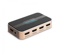 Duplicador HDMI VENTION ACCG0-EU 4x HDMI Hembra a HDMI Macho 4K Ultra HD ABS/Aluminio