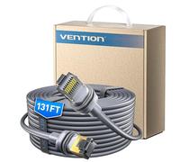 VENTION Starlink - Cable Gen 4, hasta 10 Gbps, IP68 Cat 7, compatible con Starlink Gen 1/15.2/19.8/30.5/165 pies, cable de extensión y reemplazo Starlink Ethernet, resistente al agua de alta velocidad