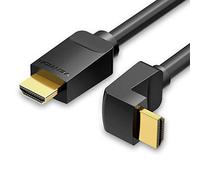 VEnTIOn Store - Cable HDMI 2.0 en ángulo recto de 90 grados AARBH (2 m, negro)