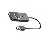 VENTION USB External Sound Card USB to 3.5mm Audio Adapter USB to Earphone Microphone for Computer Laptop Sound Card