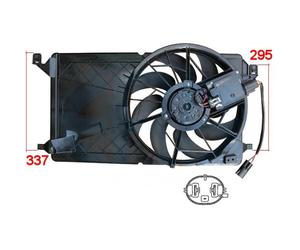 Ventola Motor CVA372G 30748085 1542831 3M5H 8C607 VE 1366829 8EW 351 150-424