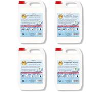 VENTON 20 litros de agua destilada (4 bidones de 5 litros cada uno)