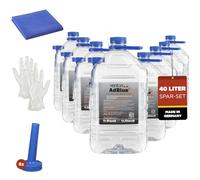 Venton Adblue - Set de ahorro de 10 L (2 x 5 L, paño de microfibra, 2 guantes, 2 embudos, 10 litros, fabricado en Alemania), color azul