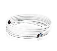 Venton - Cable coaxial para satélite (XYZm, RG6Q, CCS, 120 dB) Cable de antena coaxial con apantallamiento cuádruple para DVB-S / S2 DVB-C y DVB-T / T2 / UKW BK TV Fernseh 20 metros