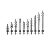Ventosa de apertura for mordaza industrial de robot serie F M10-M12, base de ventosa de vacío, soporte de boquilla de succión(M12-L60-08F)