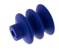 Ventosa de Fuelle PUR Azul 40mm Recorrido 20mm