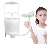 Ventosa de nariz manual para niños pequeños, ventosa de nariz para niños pequeños, aspirador nasal manual Booger Sucker para, extractor de mano portátil de silicona suave, limpiador de pulgadas