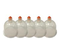 Ventosa de Plástico Desechables para Bomba de Aspiración: Pack 5 unidades(tamaños disponibles)