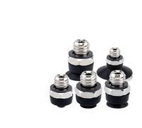 Ventosa de vacío de perfil bajo ZP2-B02/04/06/08/15EU-A5/H5 con boquilla conectora 1 Uds.(ZP2-B02EUN,Black)