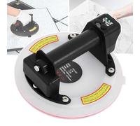 Ventosa eléctrica (control remoto), ventosas para vidrio (230 kg), diámetro de 21 cm (8 pulgadas) (mayor potencia de succión), batería de 12 horas de duración + antideslizamiento,B