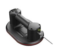Ventosa eléctrica de gran tamaño con pantalla inteligente, capacidad carga 300 kg, elevador baldosas vidrio alta resistencia, 4000 mAh, herramienta elevación