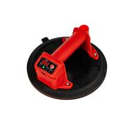 Rubi Ventosa eléctrica profesional para baldosas – 140 kg, batería USB recargable, pantalla digital