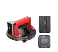 Ventosa, Levantador de ventosa de vacío eléctrico pesado, 8 pulgadas, 200KG de carga, ventosas de azulejos de vidrio, bomba de aire Industrial con juego de batería de 2x2400mAh