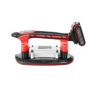 Ventosa para azulejos vibratorios, 21 V, 6 velocidades, herramienta de | Ventosa vibradora para azulejos, 6 velocidades, 3000-13000 rpm, aspiración 80 kg, 2 baterías de 2000 mAh, maletín