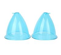 Ventosa para Terapia de Vacío, Boca Redonda de Fácil Uso, 2 Vasos de Terapia de Ventosas Al Vacío, Levantamiento de Cadera para Terapia de Vacío, Masaje para Glúteos(M (120 ml))