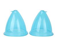Ventosa para Terapia de Vacío, Taza Alisadora de Boca Resistente, 2 Vasos de Terapia de Ventosas Al Vacío, Levantamiento de Cadera, Fácil Uso para Terapia de Vacío, Masaje para(L (160 ml))