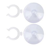 Ventosa para Tubería de Línea Aérea para Pecera, Soportes para Tubería de Línea Aérea de Uso Salvaje para Pecera, Extraíbles, Reutilizables con Clips para Acuario, para(Puede sujetar 22-25 mm)