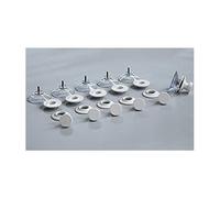 Ventosas adhesivas hindermann desmontables 5 piezas con ojales de clip