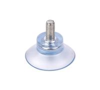 Ventosas de plástico con tuerca moleteada, Juego de 5/10 ventosas de goma con tornillos M6/M8, transparentes, con tuerca giratoria for tableros de vidrio, ganchos for herramientas de almacenamiento.(M