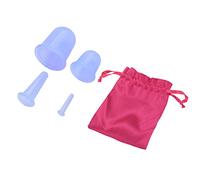 Ventosas de Silicona 4 Unids/Set de Silicona Al Vacío Masajeador Corporal Ayudante Anticelulítico Masajeador Ventosas