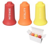 Ventosas de silicona para relajación muscular y masaje corporal, 3 juegos para uso terapéutico.
