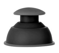 Ventosas de silicona, ventosas de silicona anticelulitis, juego de herramientas para masajeadores, masajeador de celulitis, ventosas para rostro y cuerpo, ventosas de silicona(negro)