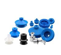 Ventosas de vacío serie FGA de 5 uds, boquilla de ventosa de vacío corrugada FGA11/14/16/20/22/25/33/43/53/78(FGA20,White silicone)