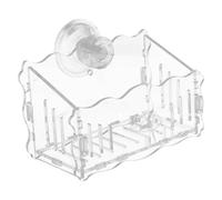 Ventosas para acuarios, macetas para Plantas de Acuario,Tazas para Plantas acuáticas, Soporte acrílico para Plantas de Acuario - Maceta Transparente para Acuario, macetero para decoración de paisajes