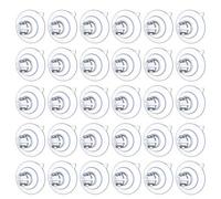 Ventosas para cuerda - 30 soportes multiusos para hadas, copas transparentes resistentes, herramienta para el montaje de guirnaldas | Para ventanas de vidrio, azulejos, puertas, decoración navideña