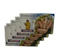 Ventresca de atún claro en aceite de oliva Vigilante, pack 5 latas