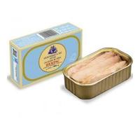 Ventresca de atún en aceite de oliva - Herpac - Peso neto el producto 120gr - Prodcutos de Analucía - Conservado con aceite de oliva.
