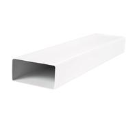 VENTS Canal Plano 90x220mm PVC Canal de Ventilación 0.5m de Largo Canal Plano Rectangular Sistema de Canal Plano PLASTIVENT Conexión de Tubo, 90x220mm/50 cm (CANAL PLANO, 90x220mm/500mm)
