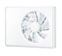 VENTS iFAN Move - Extractor inteligente para sala de estar y baño con sensor de movimiento, control de humedad, ajuste de temporizador, control remoto, blanco, tamaño mediano, muy silencioso, 3,8 W,