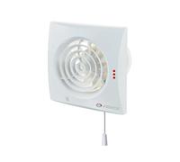 VENTS Quiet Extra - Ventilador de pared (150 V, con interruptor de cordón)