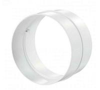 VENTS UK Amortiguador de corriente de aire de 150 mm - Válvula de solapa de conducto en línea de plástico ABS para ventiladores extractores, tapón de conector de ventilación de flujo de aire