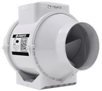 VENTS UK Ventilador extractor en línea de 100 mm de diámetro, para baño, ducha, techo, loft, potente ventilación, control de humedad, silencioso, en línea, inodoro, oficina, lavadero