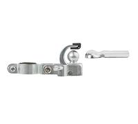 VENTURA Mit Sattelstütze Und Sattelklemmbolz, Enganche Para Remolque Unisex Adulto, Plata, Talla Única