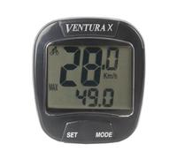 Ventura X Computadora para Bicicleta, Unisex, Negro, Regular