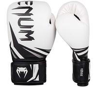 Venum Challenger 3.0 Guantes de Boxeo, Unisex Adulto, Blanco/Negro, 12 Oz