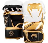 Venum Challenger 3.0 Guantes MMA Sparring - Blanco/Negro/Oro - L/XL