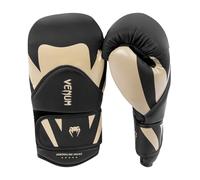 Venum Challenger 4.0 Guantes de Boxeo, Negro y Beige