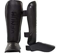 Venum Challenger, Espinilleras unisex, Negro (Black/Black), L