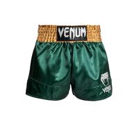 Venum Classic Pantalones Cortos De Muay Thai - Verde/Oro/Blanco - S