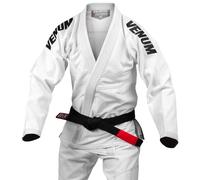 Venum Contender EVO Kimono De Jiu Jitsu Brasileño/BJJ Gi, Unisex Adulto, Blanco, A3.5