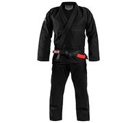 Venum Contender EVO Kimono de Jiu Jitsu Brasileño/BJJ Gi, Unisex Adulto, Negro, A1